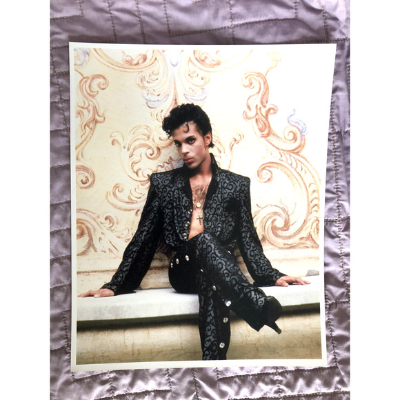 Vintage Prince 8 x 10 Photo Under The Cherry Moon Promo Picture - Picture 1 of 6
